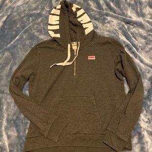Pink 1/4 Zip Hoodie